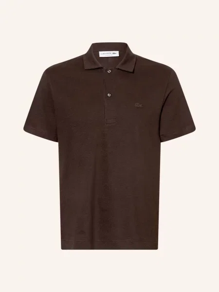 Koszulka polo Lacoste brązowa