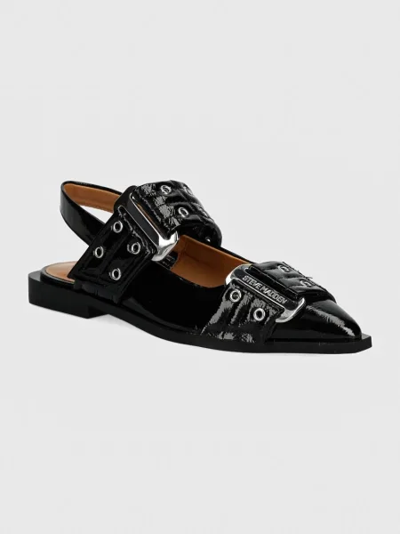Baleríny Steve Madden Grand Ave s odkrytou patou černá