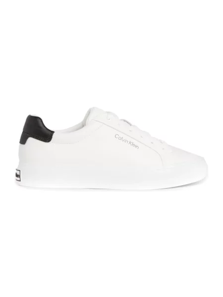 Trampki Calvin Klein koronkowe białe