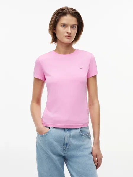 Tommy Jeans Tricou roz