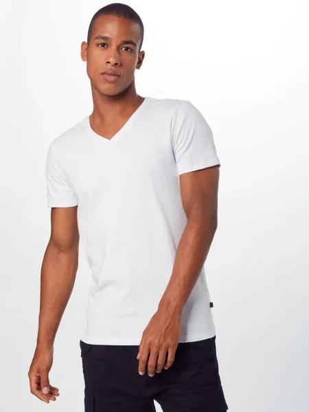 Casual Friday Tricou Lincoln' alb