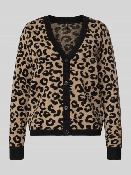 Kurtka z dzianiny o kroju regular fit z mieszanki model ‘LEO’ Only