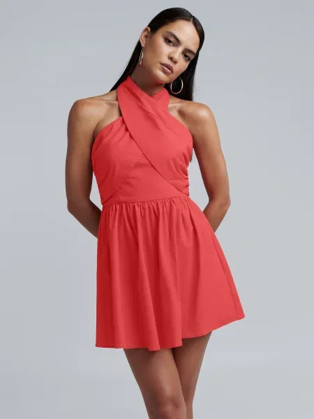 BWLDR Rochie de vară Alora corai