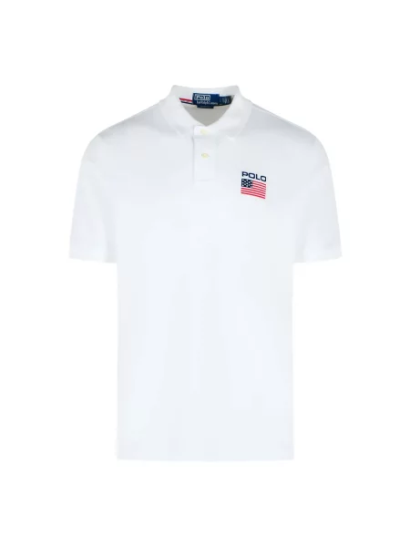 Koszulka polo Polo Ralph Lauren biała