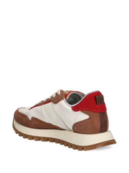 Sneakers Gant με κορδόνια με δαντέλα λευκό