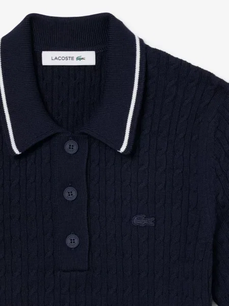 Поло Lacoste синій