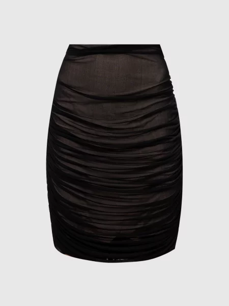 Спідниця з драпіруванням Tom Ford чорна