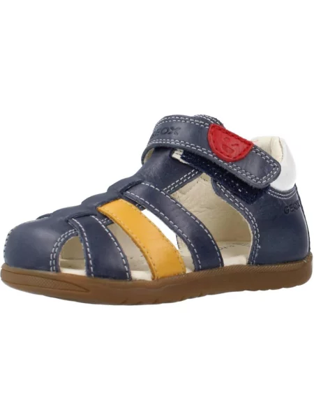 Sandały GEOX B SANDAL MACCHIA BOY niebieski