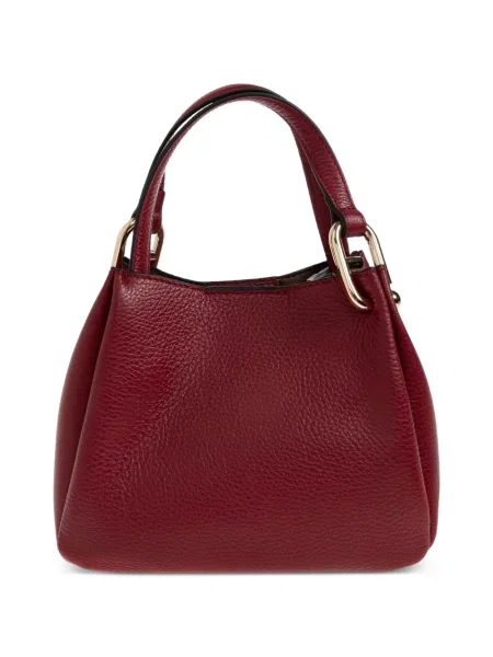 Geantă shopper Furla din piele roșu