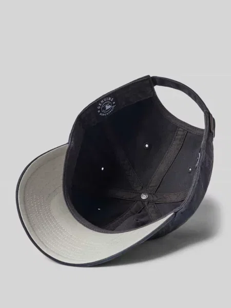 Czapka z daszkiem z czystej bawełny model NEYYAN' '47 granatowa
