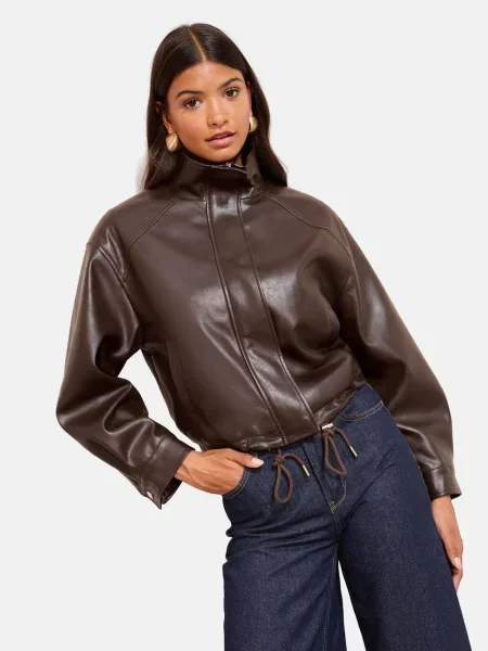 Friends Like These Geacă de primăvară-toamnă ciocolatiu