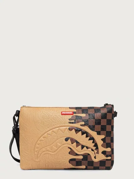 Sprayground geantă mică HENNY MELT maro