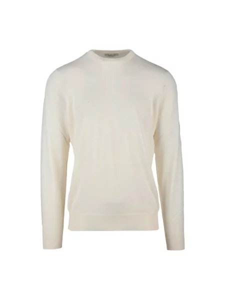 Sweter Filippo De Laurentiis wełniany beżowy