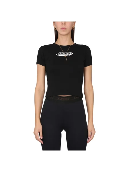 Koszulka Ambush o krotszym kroju czarna