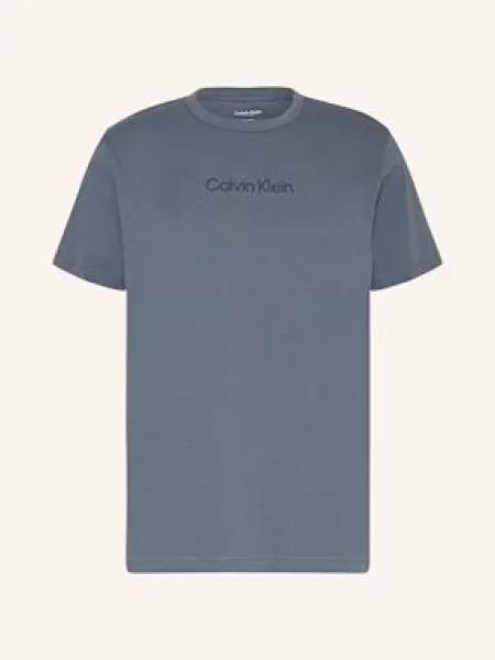Calvin Klein Koszulka Od Piżamy blau szara