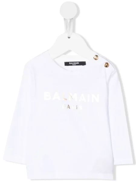 Koszulka dziecięca Balmain biała