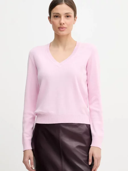 United Colors of Benetton sweter różowy