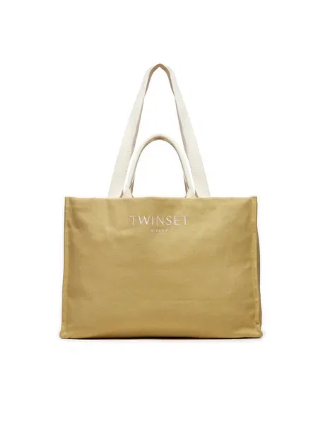 Geantă TWINSET bej