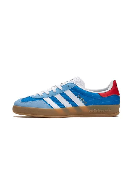 Sneakersy Adidas Gazelle zamszowe niebieskie