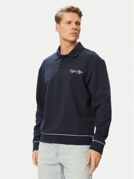 Calvin Klein Jeans Polo granatowy