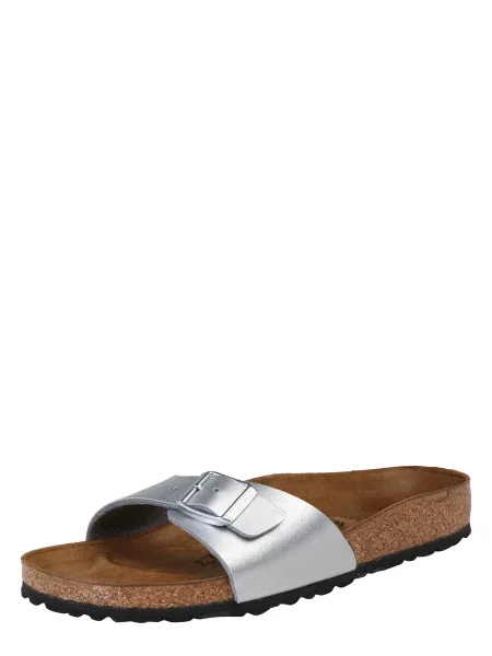 Šľapky BIRKENSTOCK Madrid BF Narrow silver