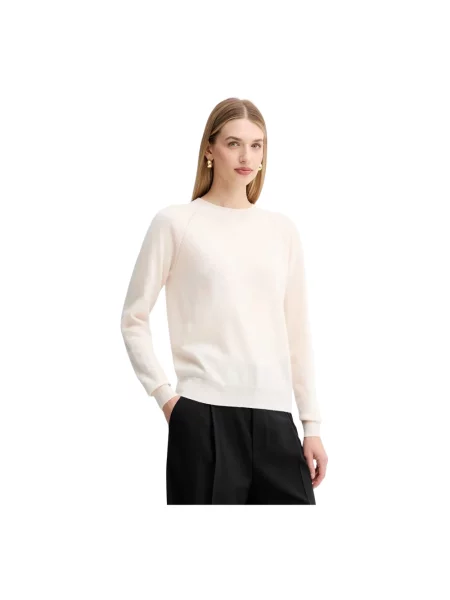 Dzianinowy sweter Fracomina beżowy
