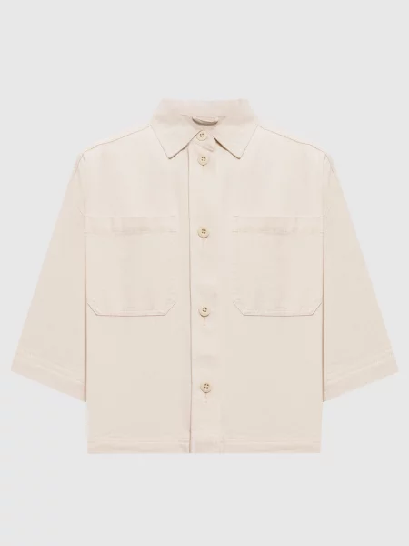Джинсова сорочка TERRA Max Mara Weekend бежева