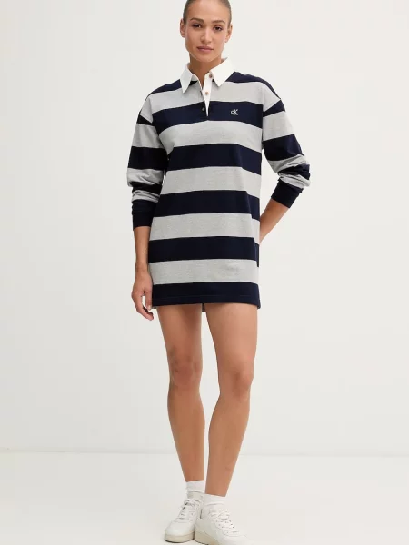 Calvin Klein Jeans sukienka granatowa
