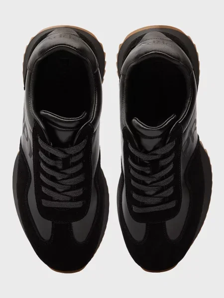 Кожаные кроссовки Prpy черные