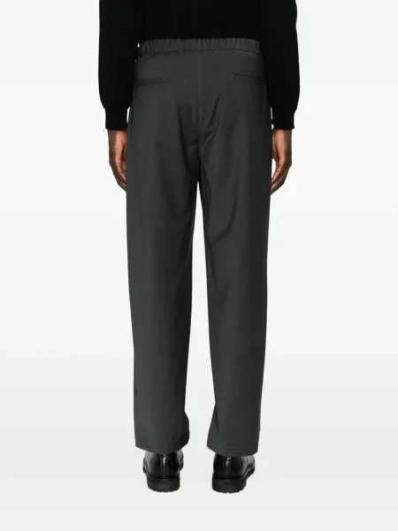 Pantaloni Amaranto cu cordon gri