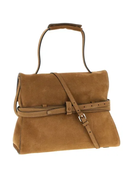 Zomšinis diržas Moschino ruda