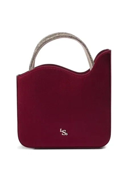 Geantă shopper Le Silla din satin roșu