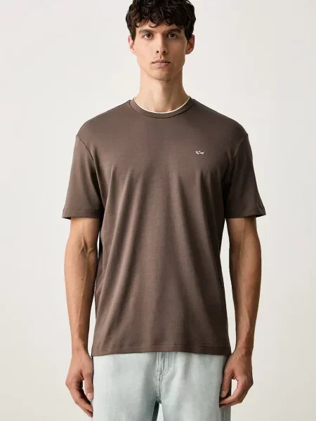 Paul&Shark tricou pentru bărbați din maro
