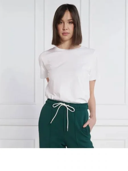 Calvin Klein Tricou SMOOTH COTTON alb