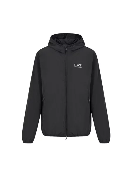 Kurtka Ea7 Emporio Armani z kapturem czarna