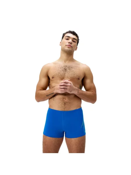 Spodenki pływackie Speedo Hyperboom Plmt Asht niebieskie