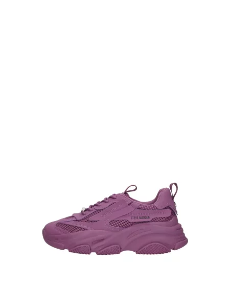 Sneakersy Steve Madden skórzane fioletowe