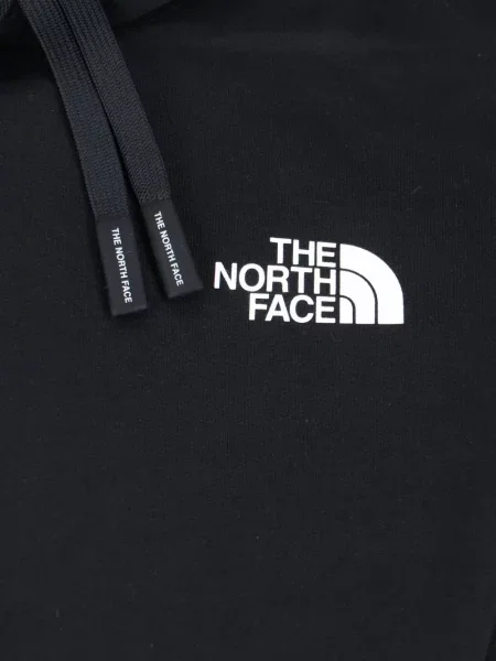 Hanorac cu glugă The North Face cu broderie negru
