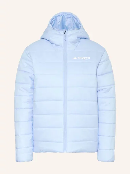 Adidas Terrex Vateřovaná Bunda Terrex Multi Essentials Climawarm Insulated Hooded tmavě modrá