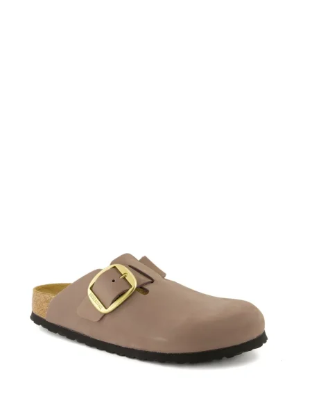 Papuci tip mules Birkenstock maro