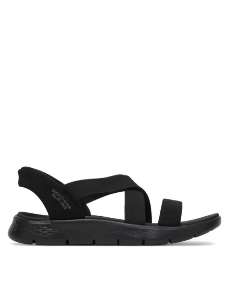 Skechers Sandali Go Walk Flex Sandal Glimmer črna