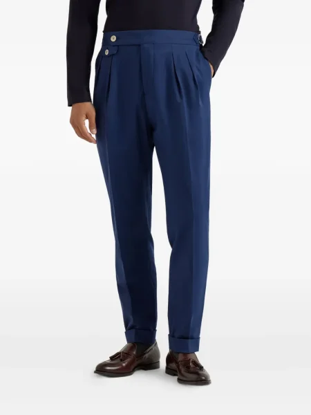 Pantaloni Brunello Cucinelli albastru
