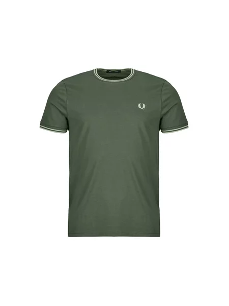 Majica Fred Perry s kratkimi rokavi zelena