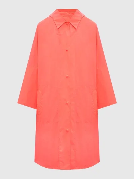 Плащ подвійної конструкції Yves Salomon Army рожевий