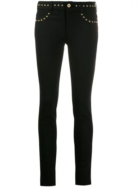 Pantaloni Versace Jeans Couture skinny fit negru