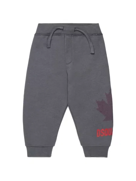 Spodnie dziecięce Dsquared2 szare