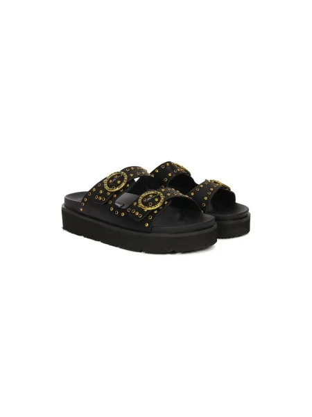 Pepe Jeans papucs POLA BUCKLE platformos fekete