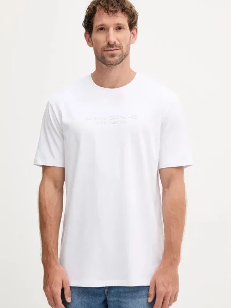Armani Exchange tričko bílé