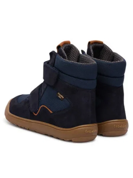 Čižmy Froddo Barefoot Tex Winter Tl DD Tmavomodrá