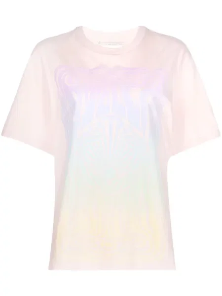 Tricou Stella Mccartney cu imagine roz